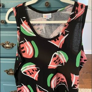 LulaRoe tank top watermelons